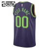 Canotte Bambino New Orleans Pelicans Personalizzate Nike 2024-25 City Edition Viola Swingman